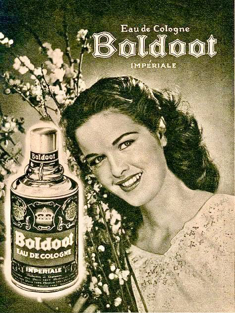 Vintage Boldoot Eau de Cologne Impériale advertisement